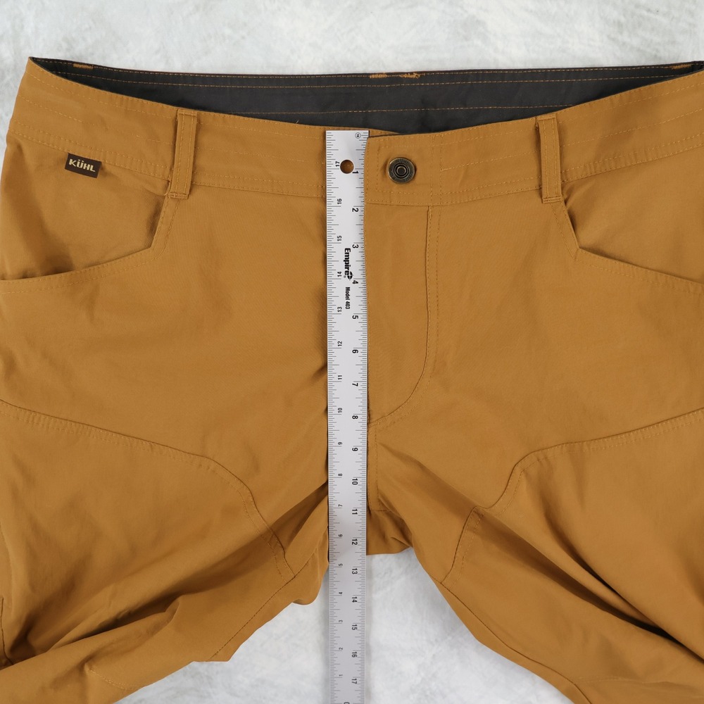 Kuhl Renegade Rock Pants Mens 36x29 Brown Articulated Knee Outdoor Technical - Picture 12 of 14
